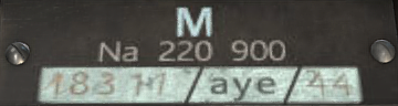 Typenschild